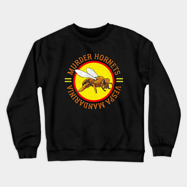 Murder Hornets - Vespa Crewneck Sweatshirt by AllWellia